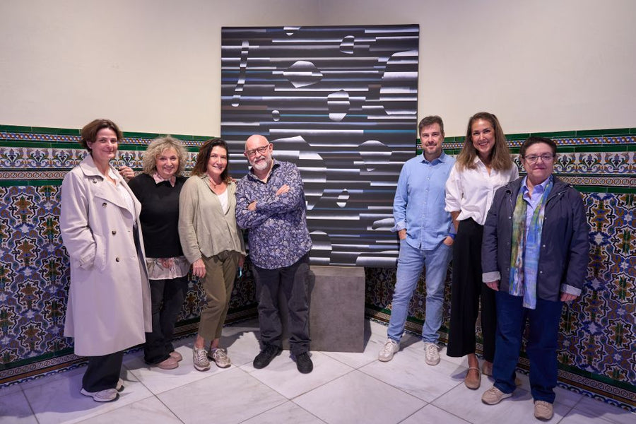 NOTA DE PRENSA - José Ramón Magallón y su obra ‘Nosotros, vosotros, ellos’ ganan el V Premio de Arte de la Universidad San Jorge