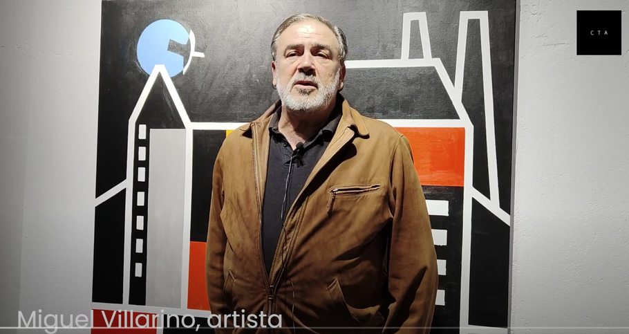 NOTA PRENSA. miércoles 7 Feb a 19h. - Inauguración exposición “La noche oscura, el espejo y el laberinto” de Miguel Villarino, en Galería de arte Carmen Terreros