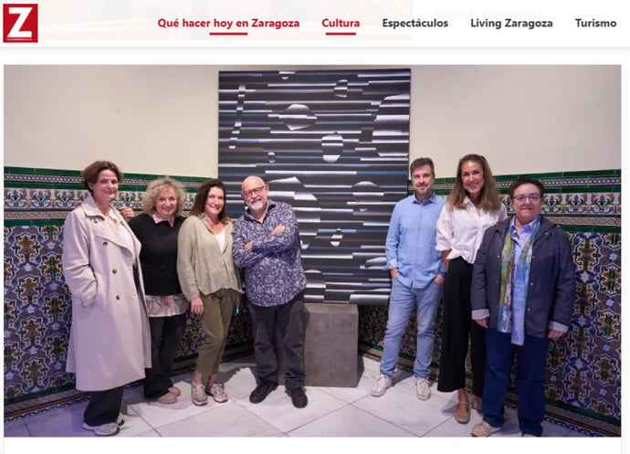 Zaragozala - Juan Ramón Magallón, ganador del premio V Call for Artist de la Universidad de San Jorge en colaboración con la galería de arte Carmen Terreros