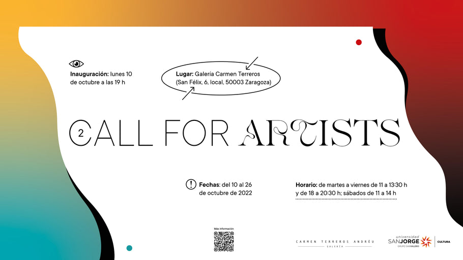 CONVOCATORIA A MEDIOS: Inauguración de la Exposición Premio Call for Artists II
