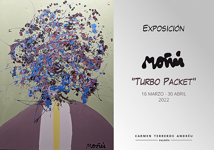 NOTA PRENSA - Zaragoza, 16 marzo, inauguración de exposición del artista José Moñú en la galería de arte Carmen Terreros