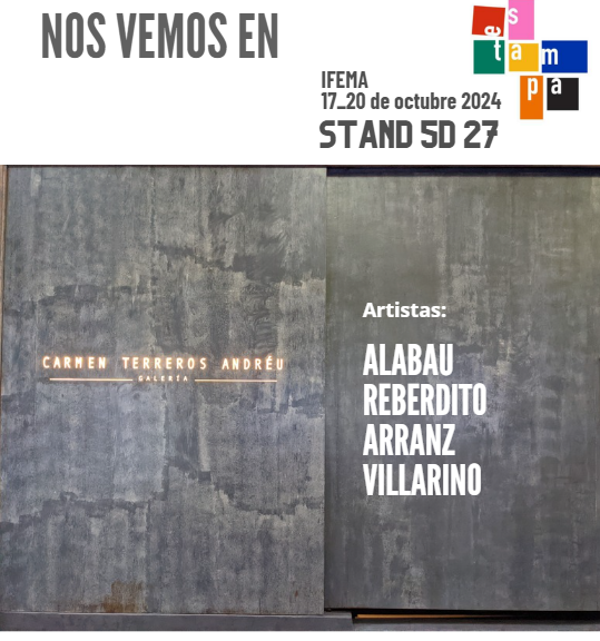NOTA DE PRENSA  La Galería Carmen Terreros Participa en la Feria de Arte Contemporáneo Estampa 2024 con Obras de Cuatro Artistas Destacados